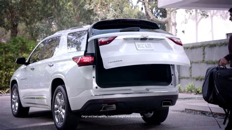 All New 2018 Chevy Traverse Hands Free Gesture Liftgate Chevrolet YouTube