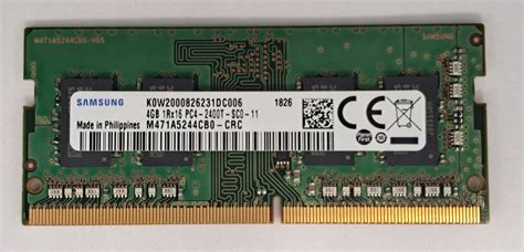 Pamięć RAM DDR4 SAMSUNG M471A5244CB0-CRC 4 GB - porównaj ceny - Allegro.pl
