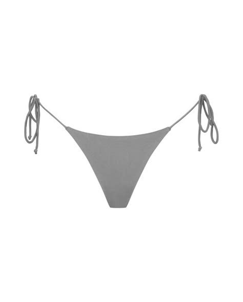 Navy Blue Tie Sides Bikini Bottoms Ark Swimwear
