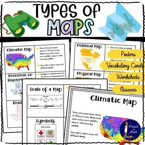 Types Of Map Worksheet Free Worksheets Printable