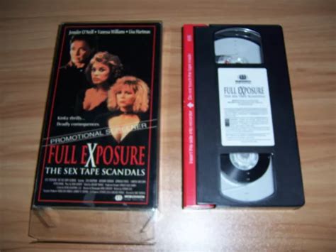 RARE FULL EXPOSURE The Sex Tape Scandals VHS DEMO Promotional Screener 69 64 PicClick UK