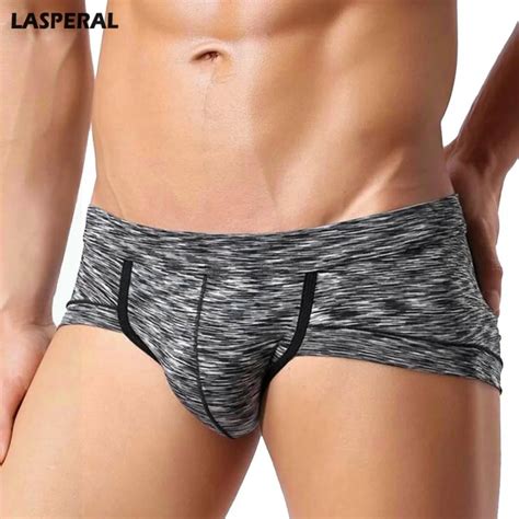 Lasperal Cotton Briefs Male Underpants Summer Underwear Men Sexy Men