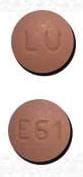 Pill Finder LU E61 Pink Round Medicine