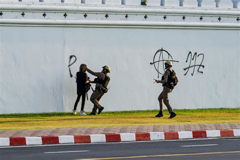 Anti Suspect In Grand Palace Graffiti Granted Bail Coconuts