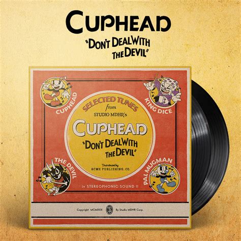 Cuphead 2xLP Vinyl Soundtrack – iam8bit