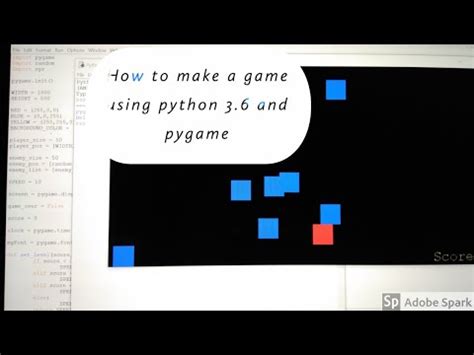 How To Make A Game Using Python 3 6 And Pygame INNOVATION TO REVOLUTION