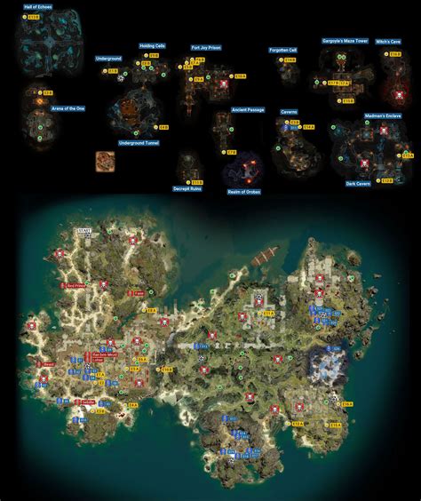 Fort Joy Map Secrets And Treasure Map And Secrets Divinity