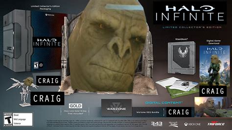 Halo Infinite Collectors Edition Rhalo