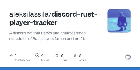 Github Aleksilassiladiscord Rust Player Tracker A Discord Bot That