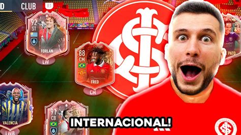 Montei O Time Do Internacional No Fifa E Joguei O Fut Champions O Time Ficou Muito Bugado