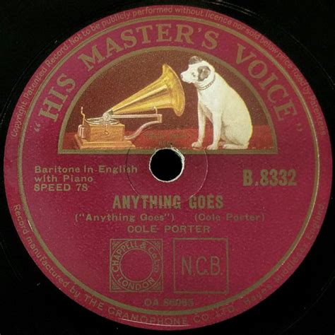 Cole Porter Anything Goes Vinyl Records Lp Cd On Cdandlp
