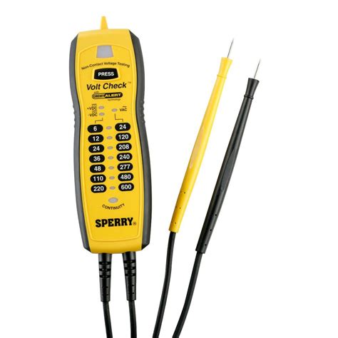 Sperry Volt Check Voltage And Continuity Tester Vc61000 The Home Depot