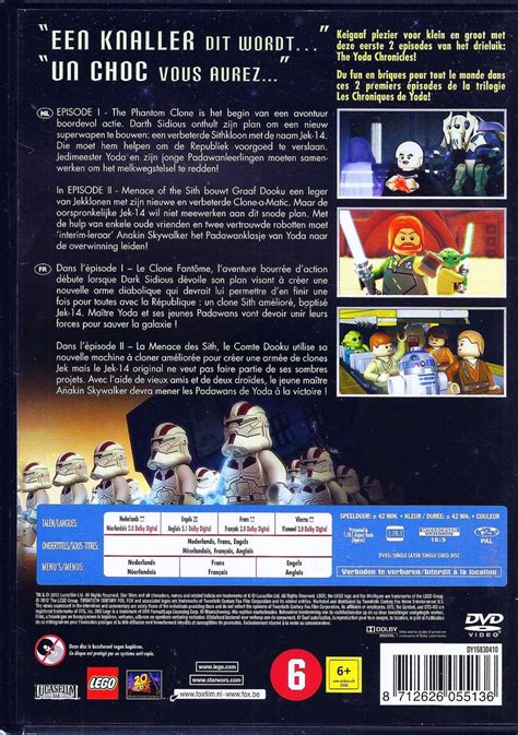 Lego Star Wars Yoda Chronicles Dvd Nvt Dvds Bol