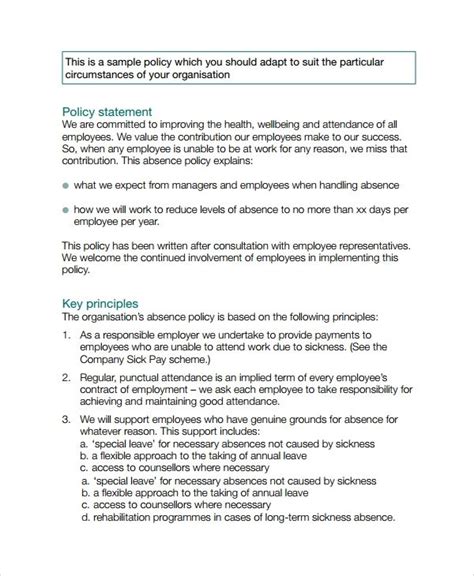 Sample Memo To Employee For Irregular Attendance Register Download Sheet | Attendancebtowner