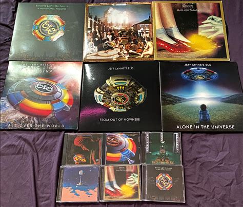 I started collecting ELO Albums recently, this is how its going so far. : elo