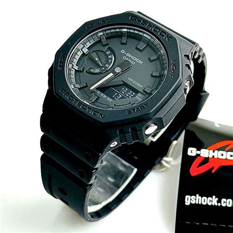 Mens Casio G Shock Analog Digital Black Watch Ga2100 1a1