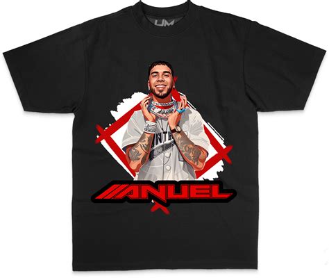 Anuel Heavyweight And Oversized Shirt Urbamoda