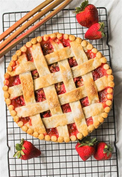 Strawberry Rhubarb Pie With Tapioca Run To The Table