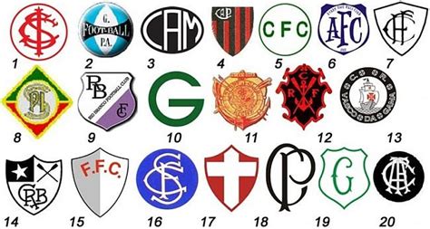 Adivinhe Os Antigos Escudos Dos Clubes Brasileiros