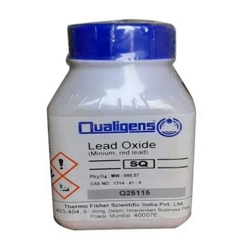 Qualigens Q2515 Lead Oxide At 700 Kg Lead Oxide In Gurugram ID