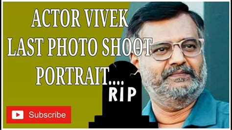 Actor Vivek Last Photoshoot Portrait By Mmmrizwan Youtube