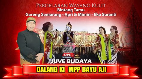 LIVE STREAMING WAYANG KULIT KI BAYU AJI Feat Gareng Semarang Apri