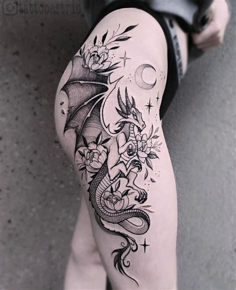 This Magical Dragon Tattoo Is So Beautuful Are You A Fan