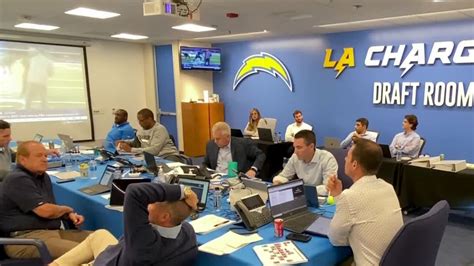 Take A Look Inside Los Angeles Chargers Draft Room NFL Draft Center