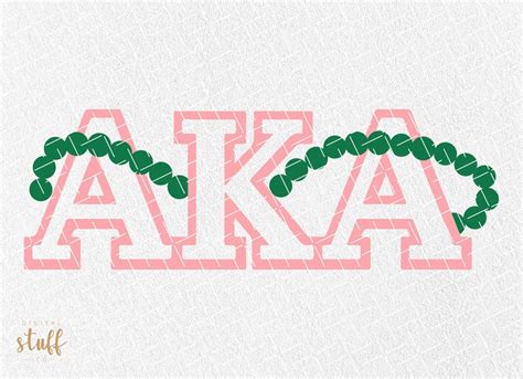 Aka Pearls Svg Alpha Kappa Alpha Svg Alpha Kappa Alpha Etsy