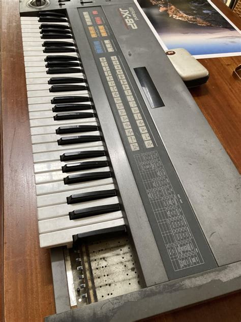 The JX-8P always reminded me of space, so when this beaten up unit ...