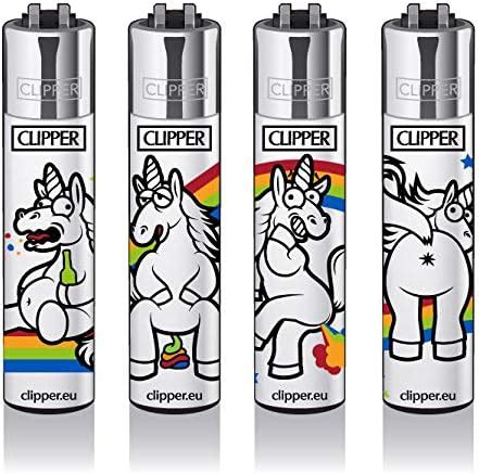 Amazon De Clipper Feuerzeug Varianten 4er Set S Lighter Mit