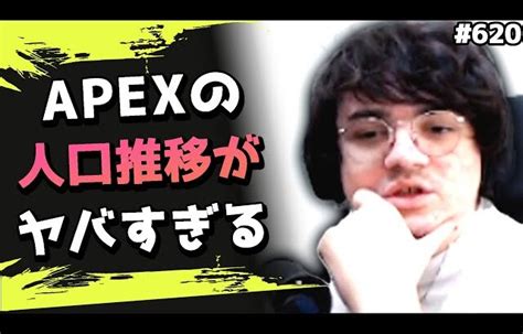 過去30日間の”apexのプレイヤー人口”の変化に驚くアルブラレリー！ 620 海外配信者ハイライト【日本語訳つき】apex エー