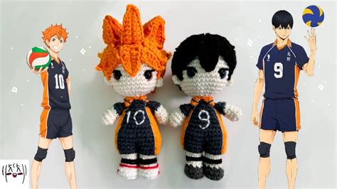 Hinata And Kageyama Haikyuu Amigurumi Progress Vlog Stricken