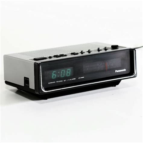 Panasonic vintage clock radio 1981 | Vintage Toys for Boys