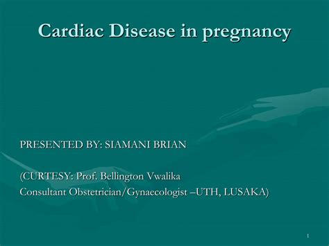 25 Cardiac Disease In Pregnancy Obgy Ppt