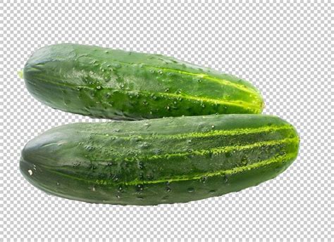 Premium PSD Cucumber On Alpha Layer