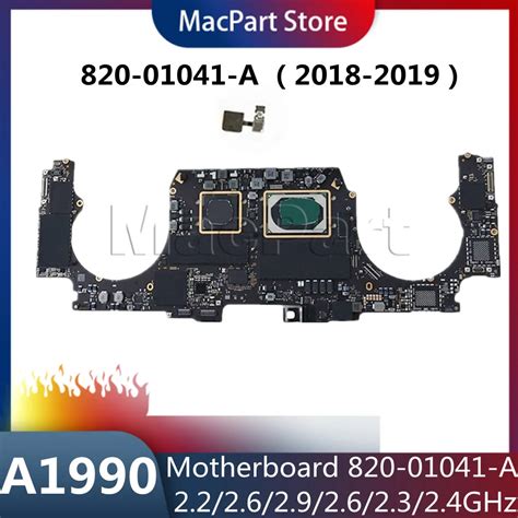 Laptop Original A1990 Motherboard With Touch ID 2 2 2 6 2 9Ghz 820