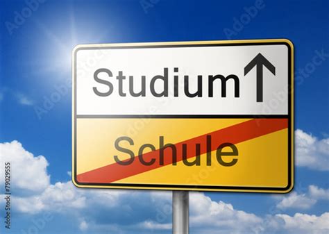 Schule Studium Student Schild Stockfotos Und Lizenzfreie Bilder Auf