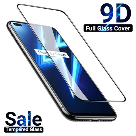 9d Full Tempered Glass For Oppo Realme 8 7 Pro C11 C15 C17 C21 C20 C25