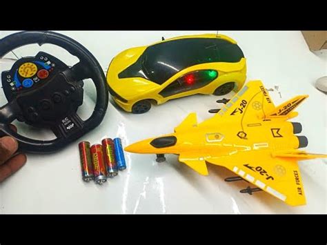 Rc D Lihght Car Unboxing Radio Control Airbus Airoplane Remote Car