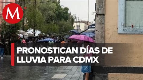 No Guardes La Chamarra Continuar N Lluvias En M Xico Este De Julio