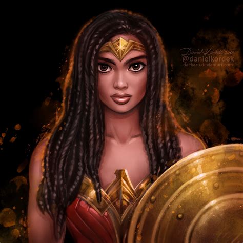 Wonder Woman Nubia By Daekazu On Deviantart