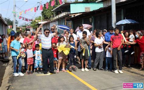 Alcald A De Managua Entrega M S Calles Mejoradas A Familias De Las