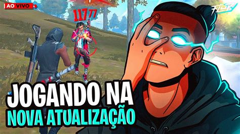 Flupy Ao Vivo Minha Sensi Mudou Na Nova Atualiza O Free Fire