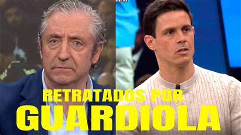 PEDREROL Y EDU AGUIRRE RETRATADOS POR GUARDIOLA EL CHIRINGUITO LA