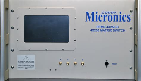 Non-Blocking RF Switch Matrix