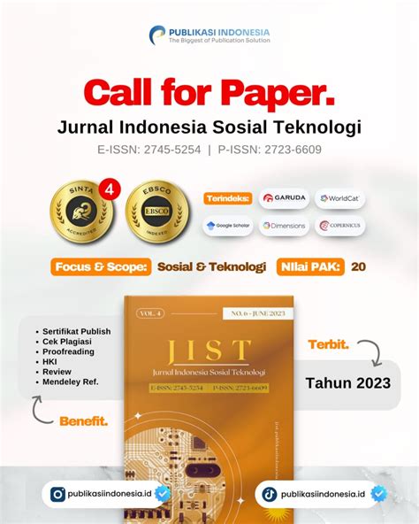 85 Daftar Jurnal Sinta 4 Terbaru Publikasi Indonesia Terbaru 2023