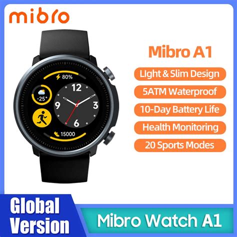 Xiaomi Mibro Smartwatch A Atm Prova D Gua Bluetooth Rastreador