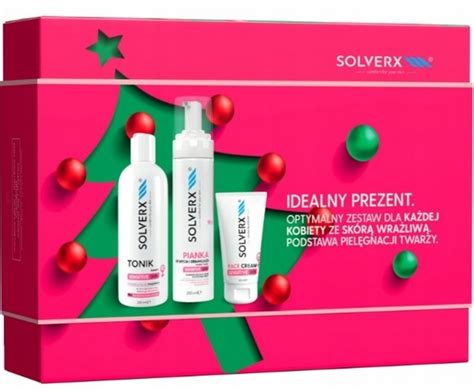 Szett Solverx Sensitive Skin Set F Tonic 200ml F Foam 200ml Cr