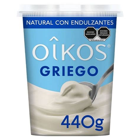 Yoghurt Estilo Griego Oikos Natural G Walmart